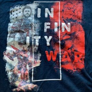 Infinity Wars Boys Navy TShirt
